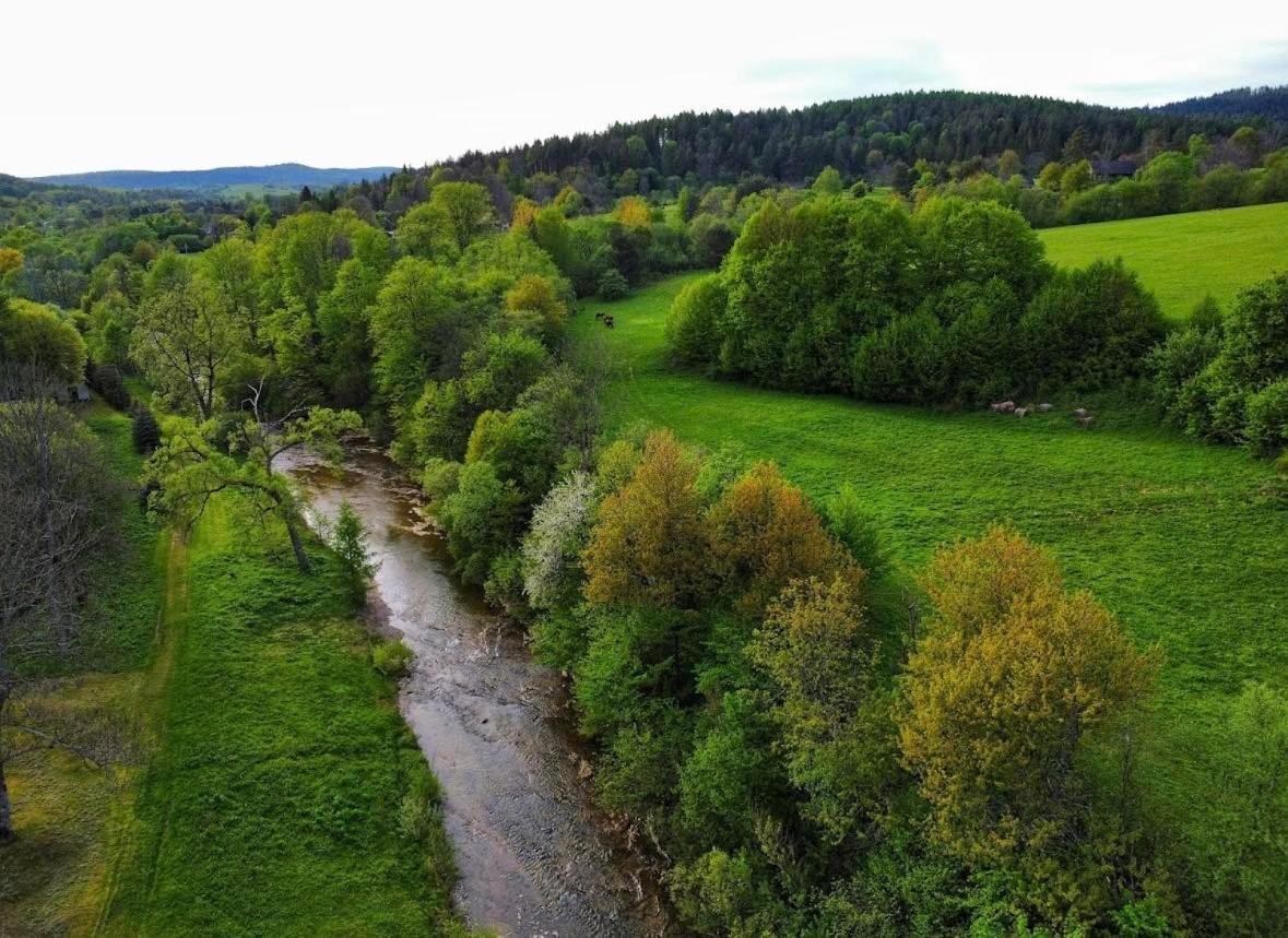 Готель Latarnia Wagabundy Bieszczady Воля Мигова Екстер'єр фото